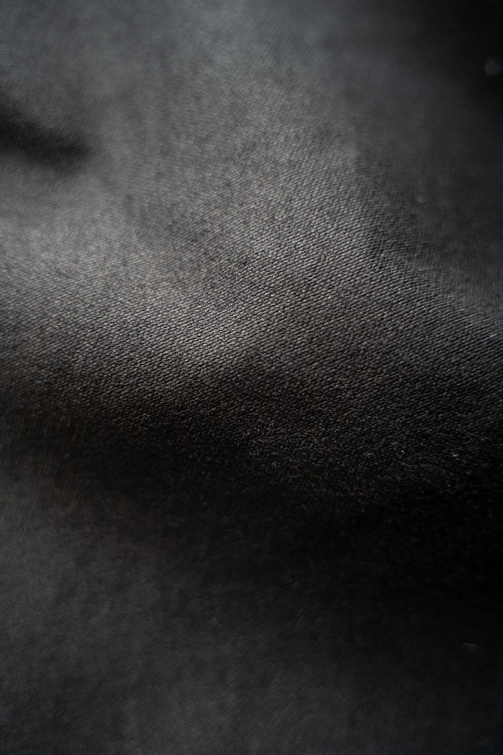 STILL BY HAND - 【23AW】モールスキンフード脱着コート(BLACK