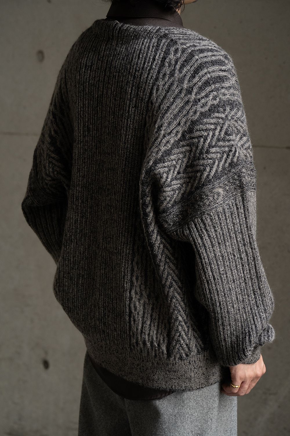 【25AW】Sekkei Mohair Cardigan(BEIGE)
