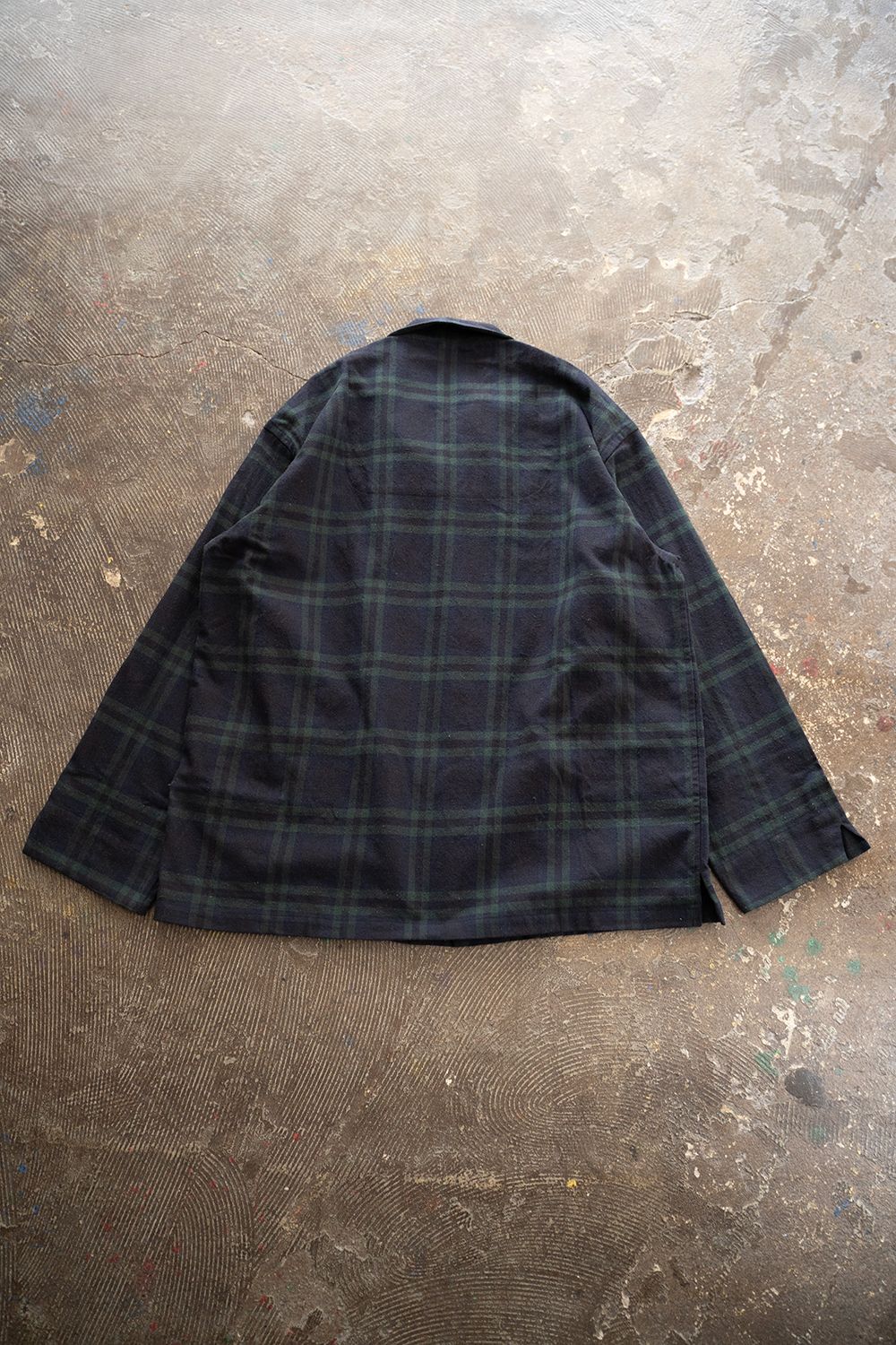 【24AW】"week"pajama/パジャマ(セットアップ)【ユニセックス】(GREEN×NAVY)