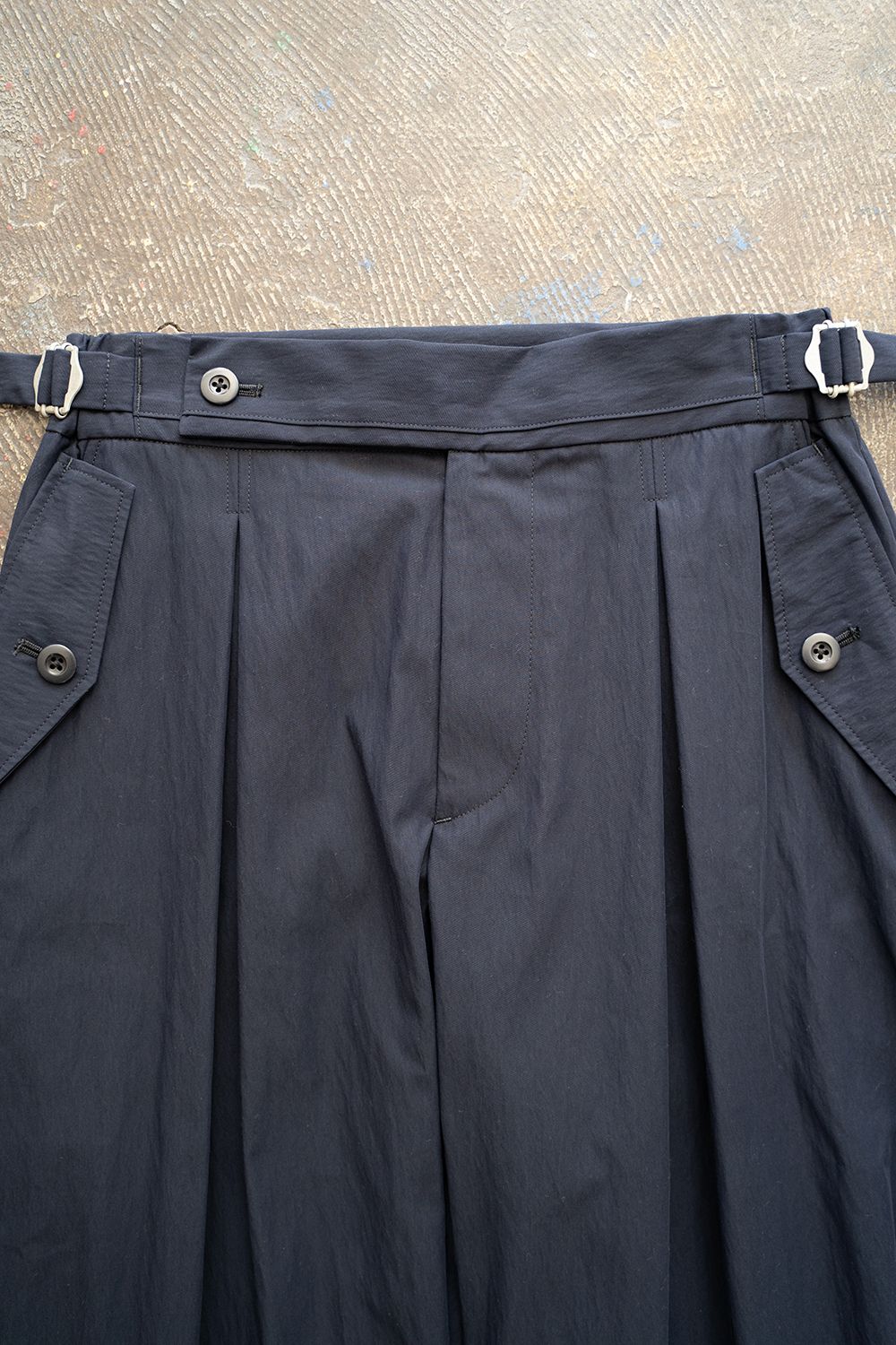 SAYATOMO - 【ラスト1点】2-Tack Cotton-Nylon Military Pants/2