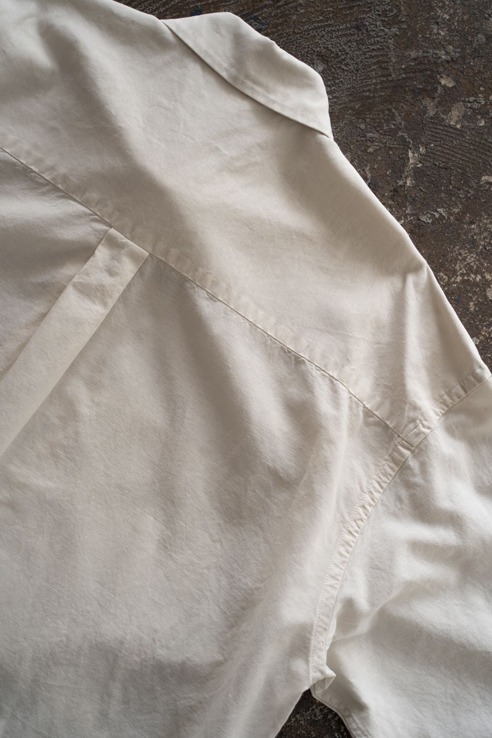 【26SS】コットン×ヘンプオーバーシャツ(TAUPE)