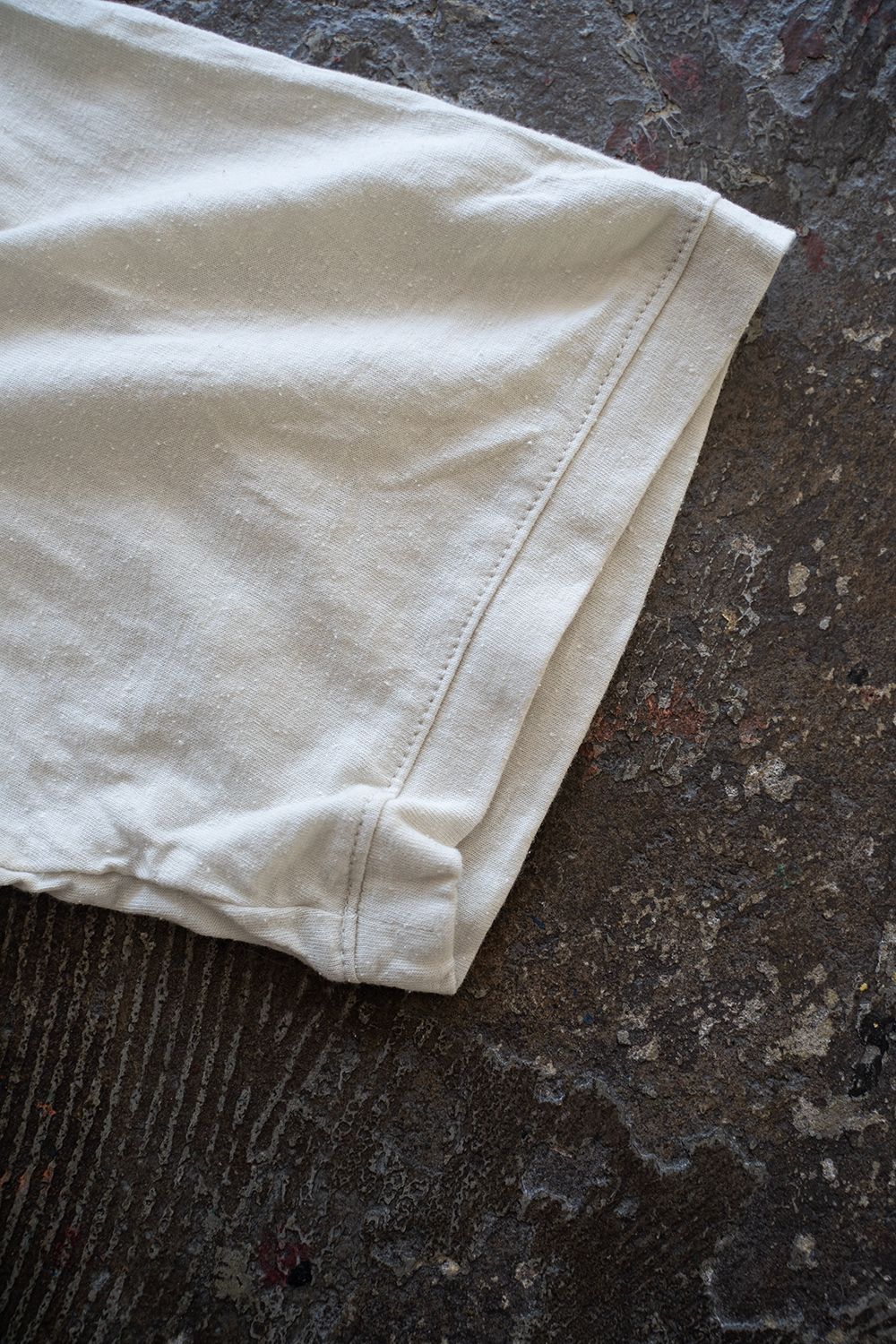 【ラスト1点】【25SS】シルクネップTシャツ(ECRU)
