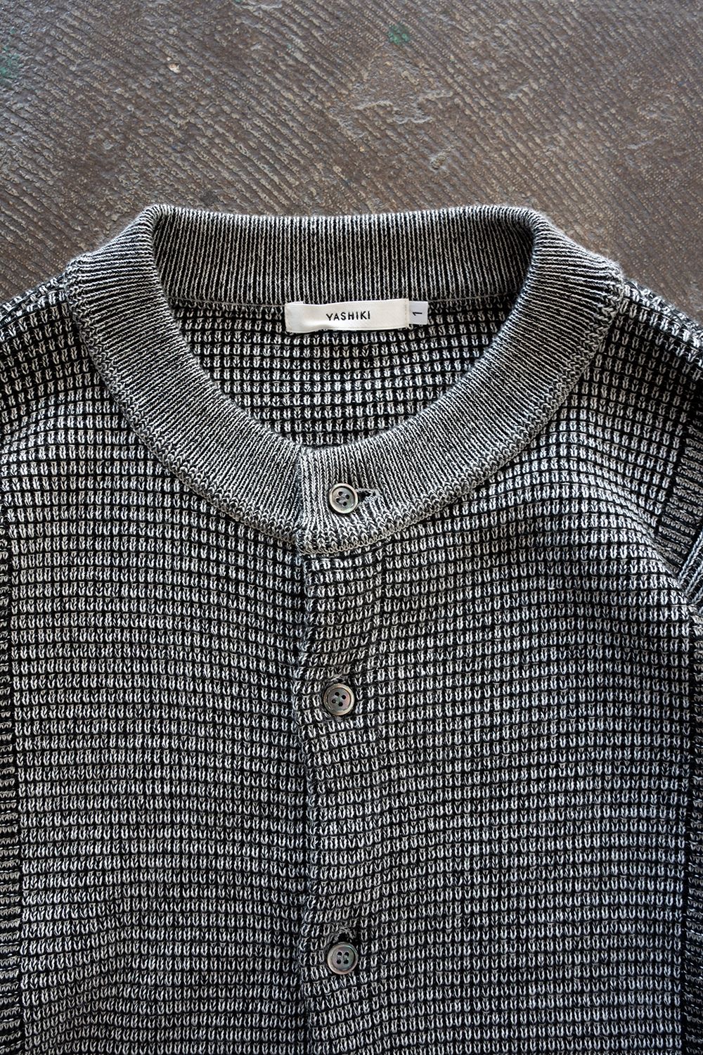 【26AW】Shinryo Cardigan(MIX GRAY)