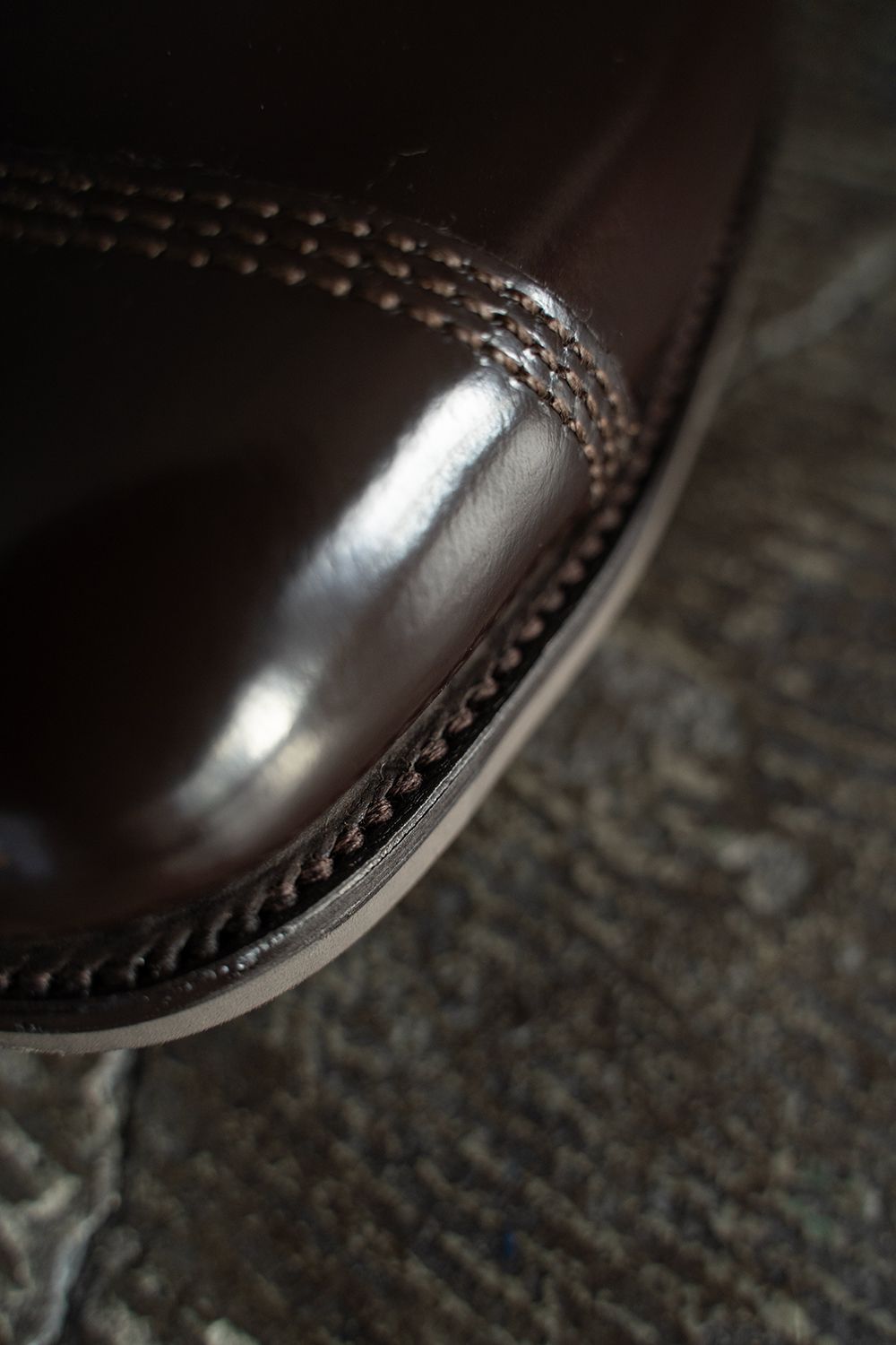 【定番人気】Military Derby Shoe(EBONY BROWN)【No.1128】