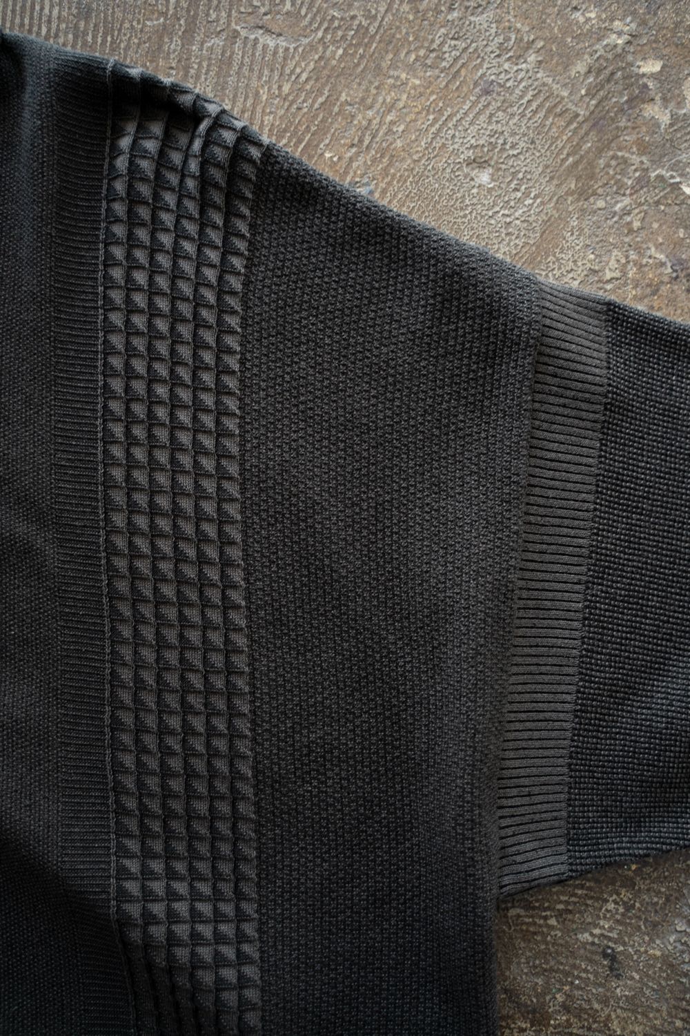 【26SS】Aotsuyu Knit Polo(BLACK)