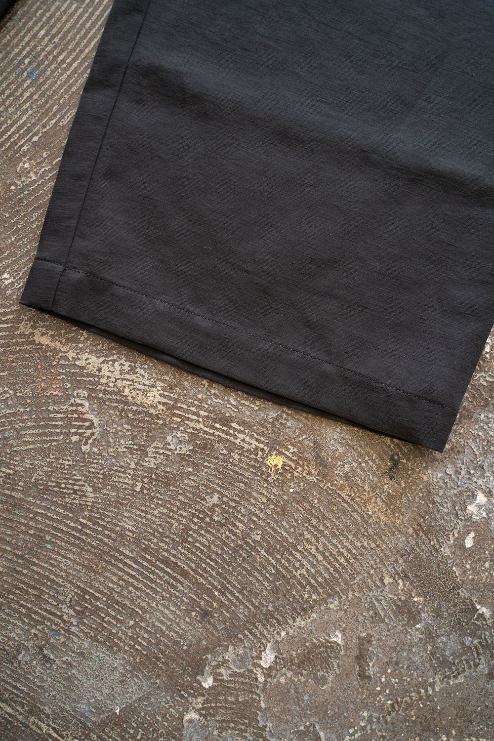 【ラスト1点】【25SS】リヨセル×リネンイージーパンツ(BLACK)