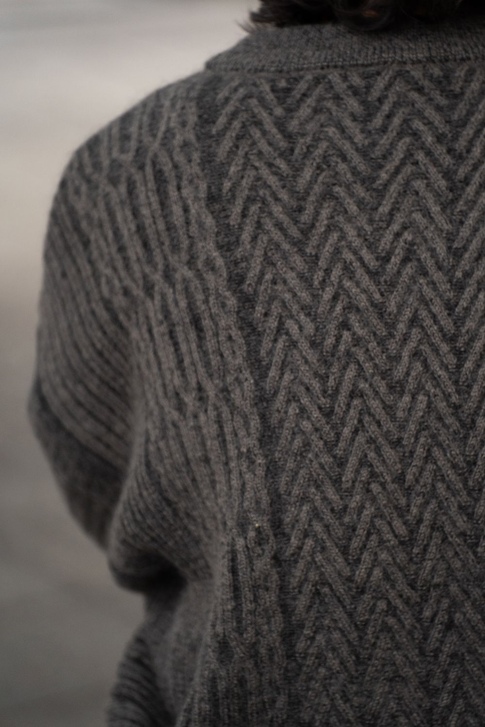 【25AW】Sekkei Mohair Knit(BROWN)