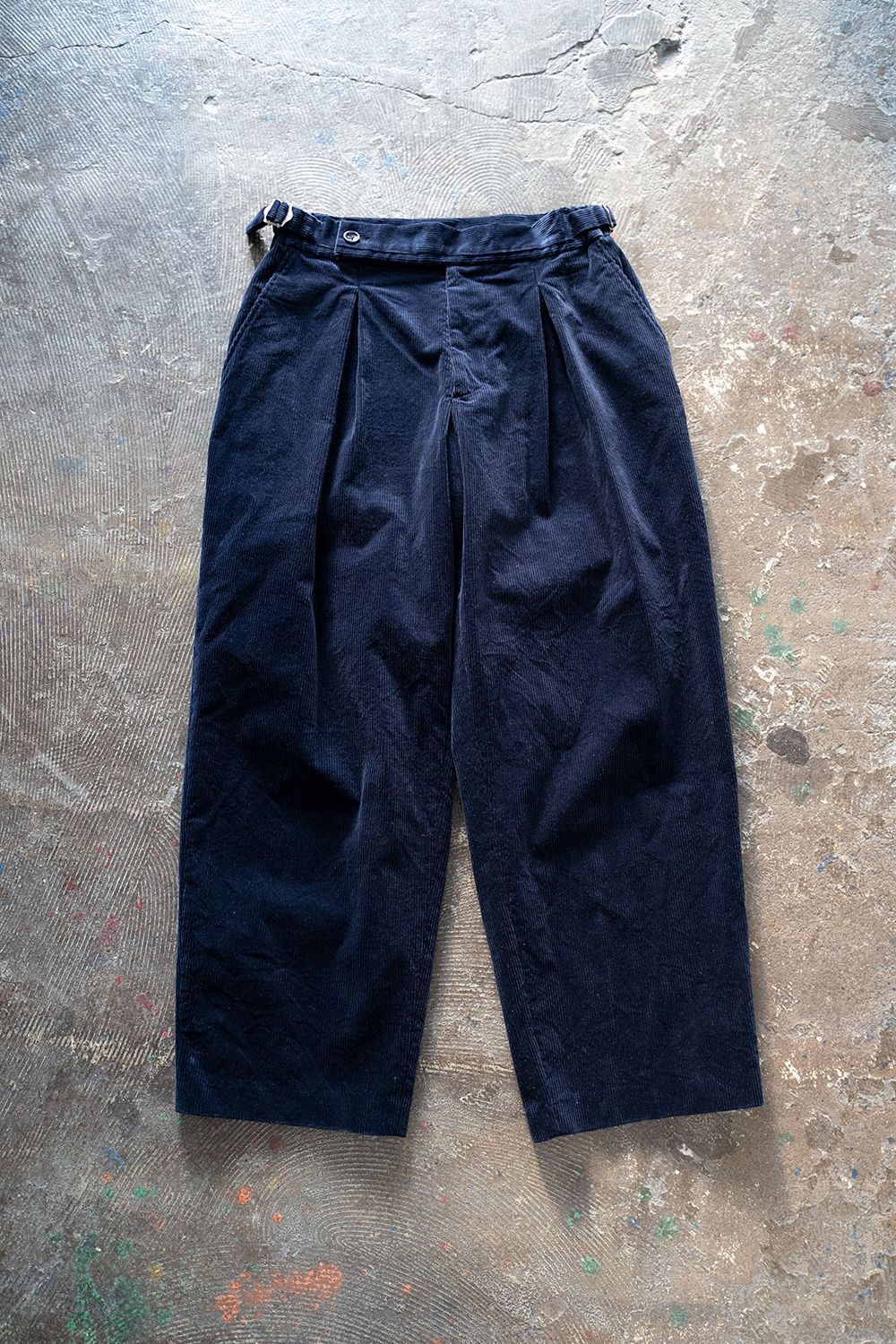 SAYATOMO - 2-Tack Corduroy Trousers/2タックコーデュロイトラウザー 