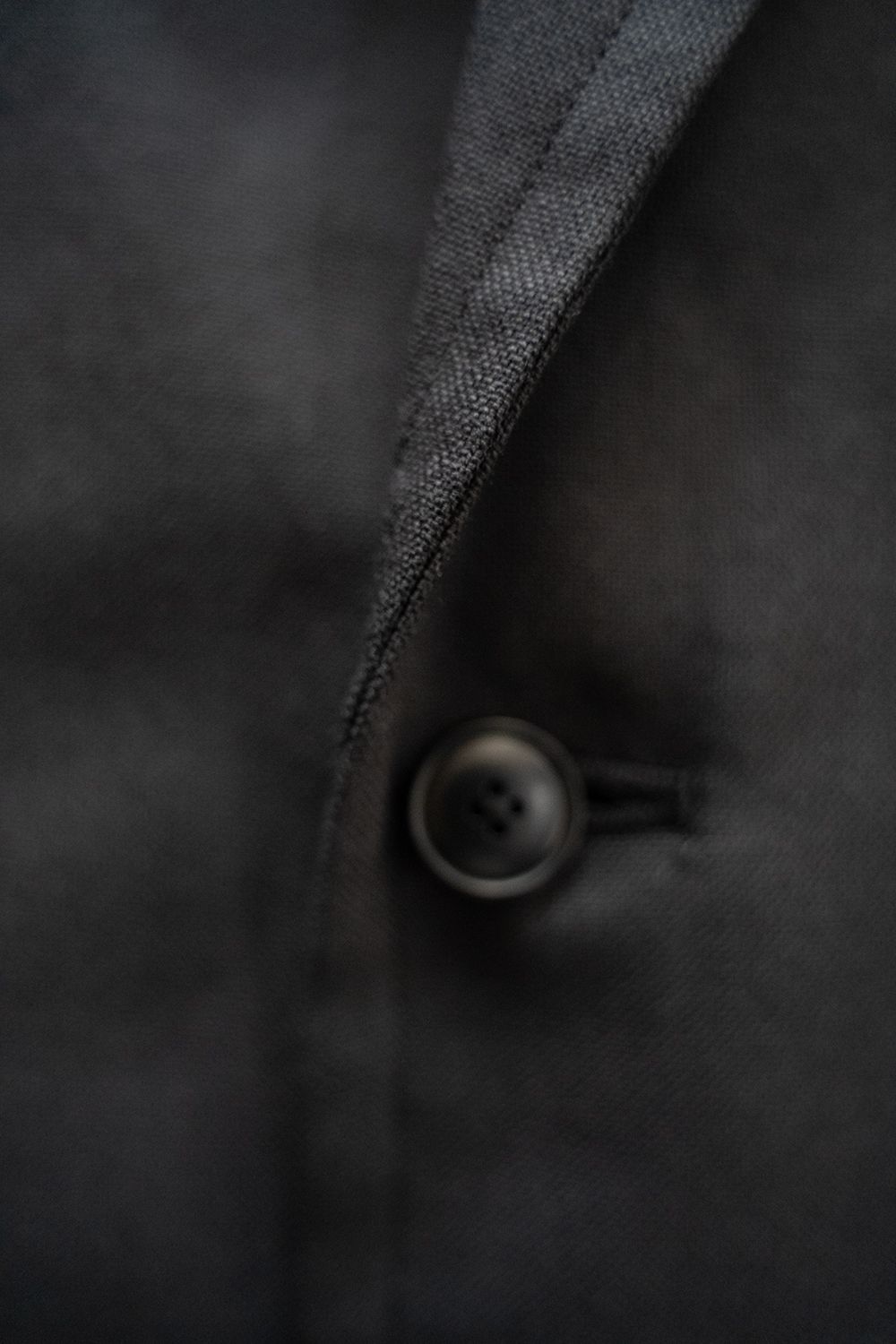 【ラスト1点】【24AW】2Bウールジャケット(INK BLACK)