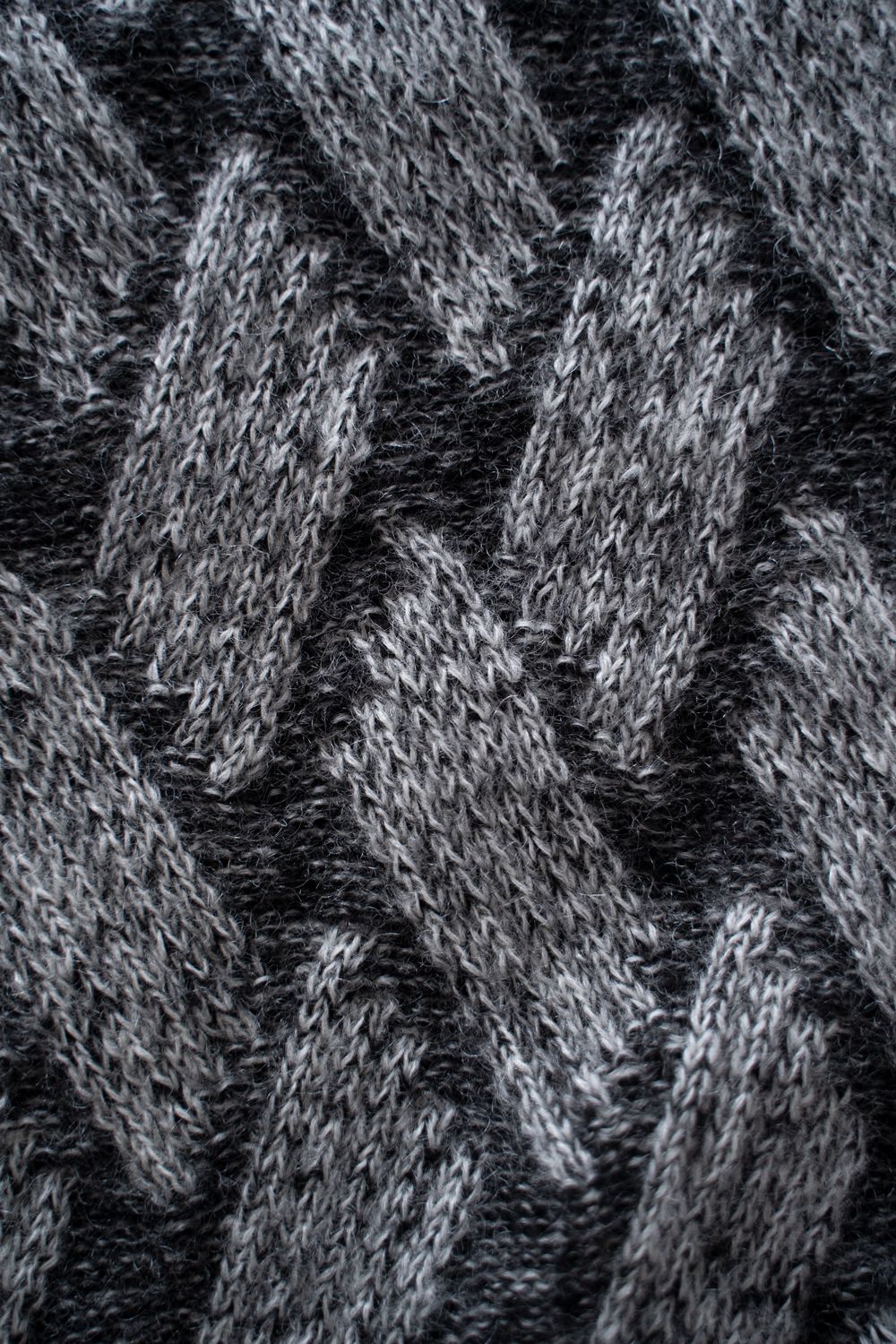 【26AW】Ochiba Mohair Knit(MIX GRAY)