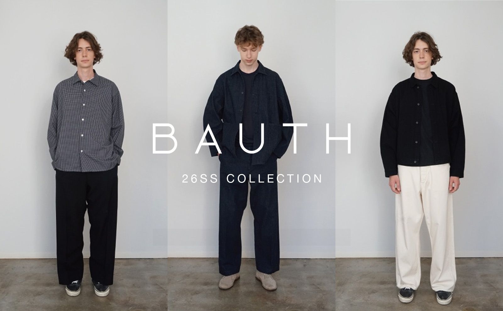 BAUTH 2026SS LOOKが公開されました。