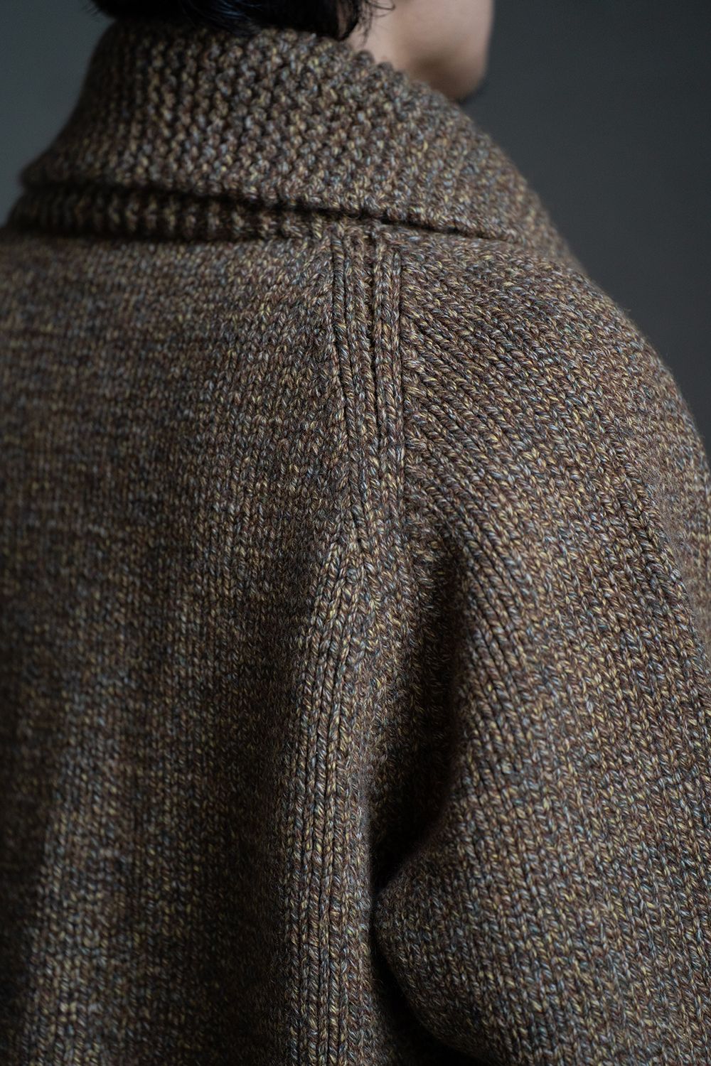 slopeslow - 【ラスト1点】yak/lambs multi ply HAND KNITTING