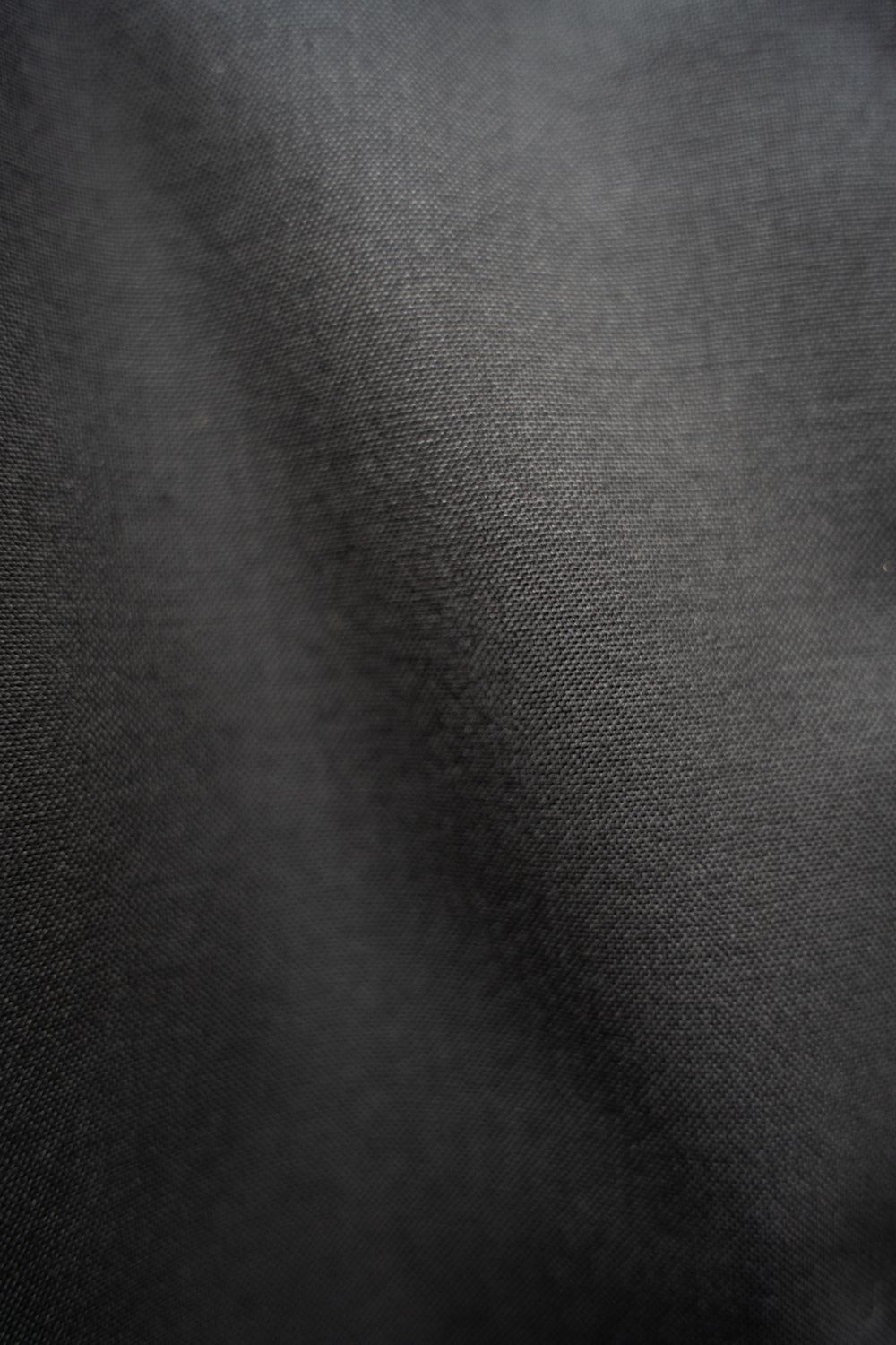 【ラスト1点】【24SS】2-Tack Wool Tropical Trousers/2タックウールトロピカルトラウザーズ(BLACK)