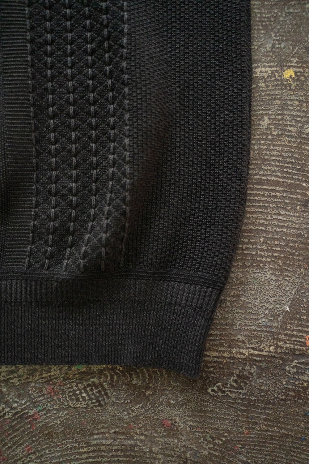 【26SS】Kanto Knit Polo(BLACK)