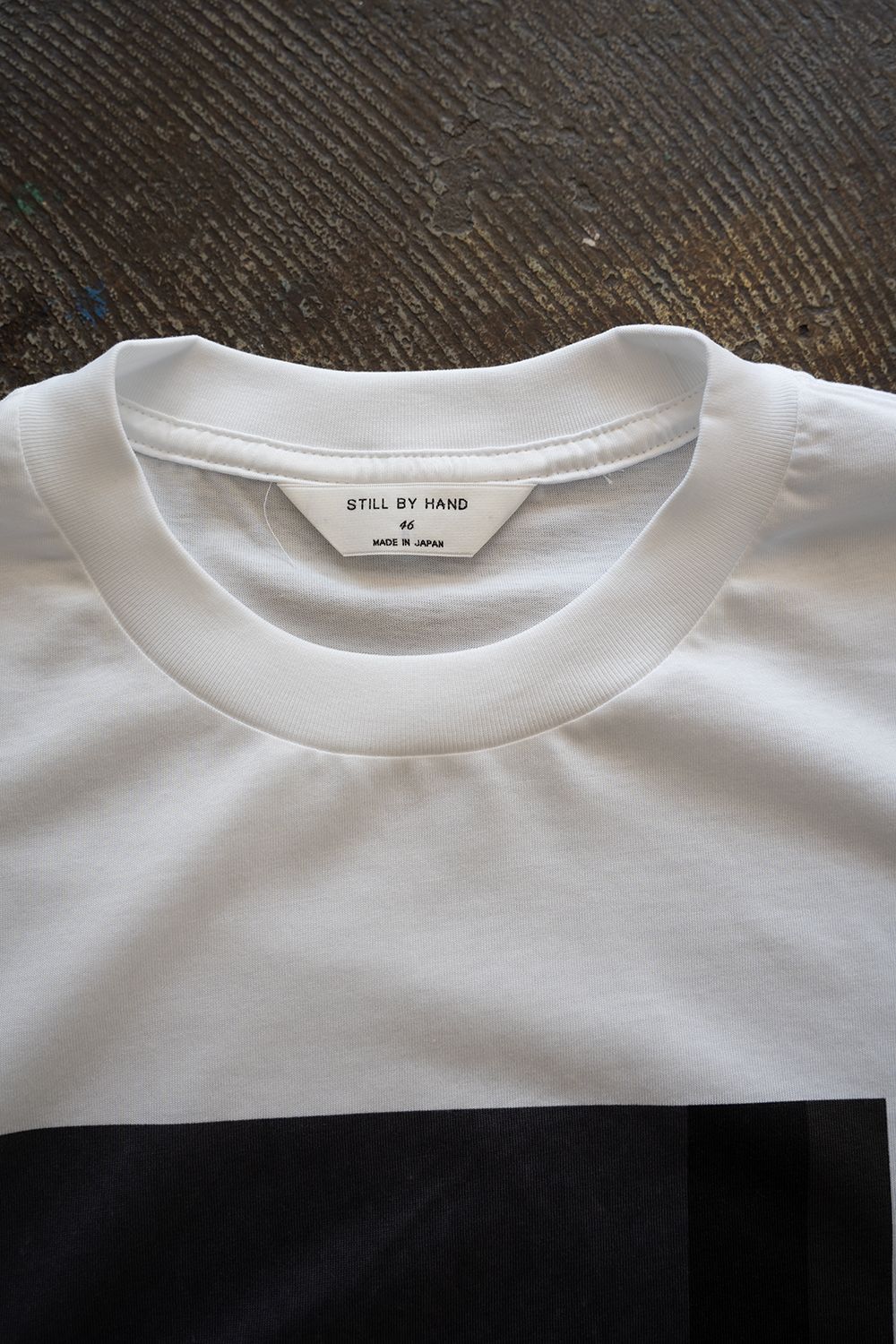 【26SS】シルクスクリーンプリントTシャツ(WHITE)