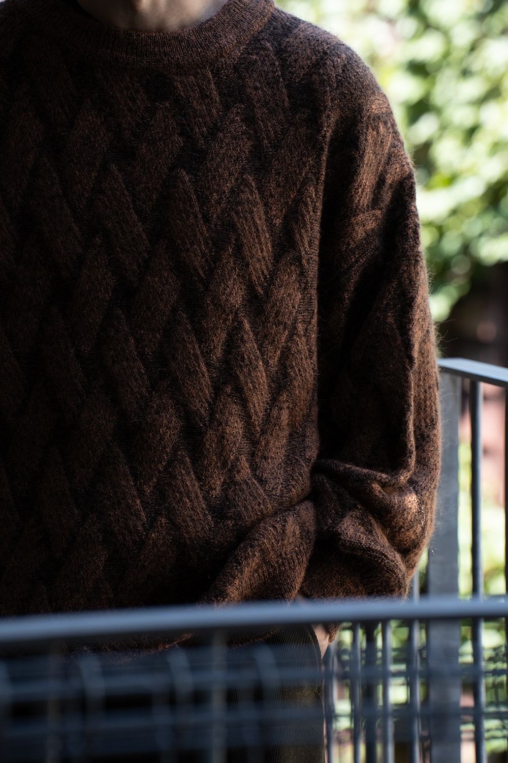 【26AW】Ochiba Mohair Knit(ORANGE)
