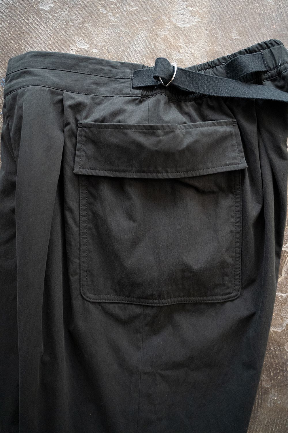 【ラスト1点】【22SS】Mukabaki Cargo Pants/ムカバキカーゴパンツ(BLACK)