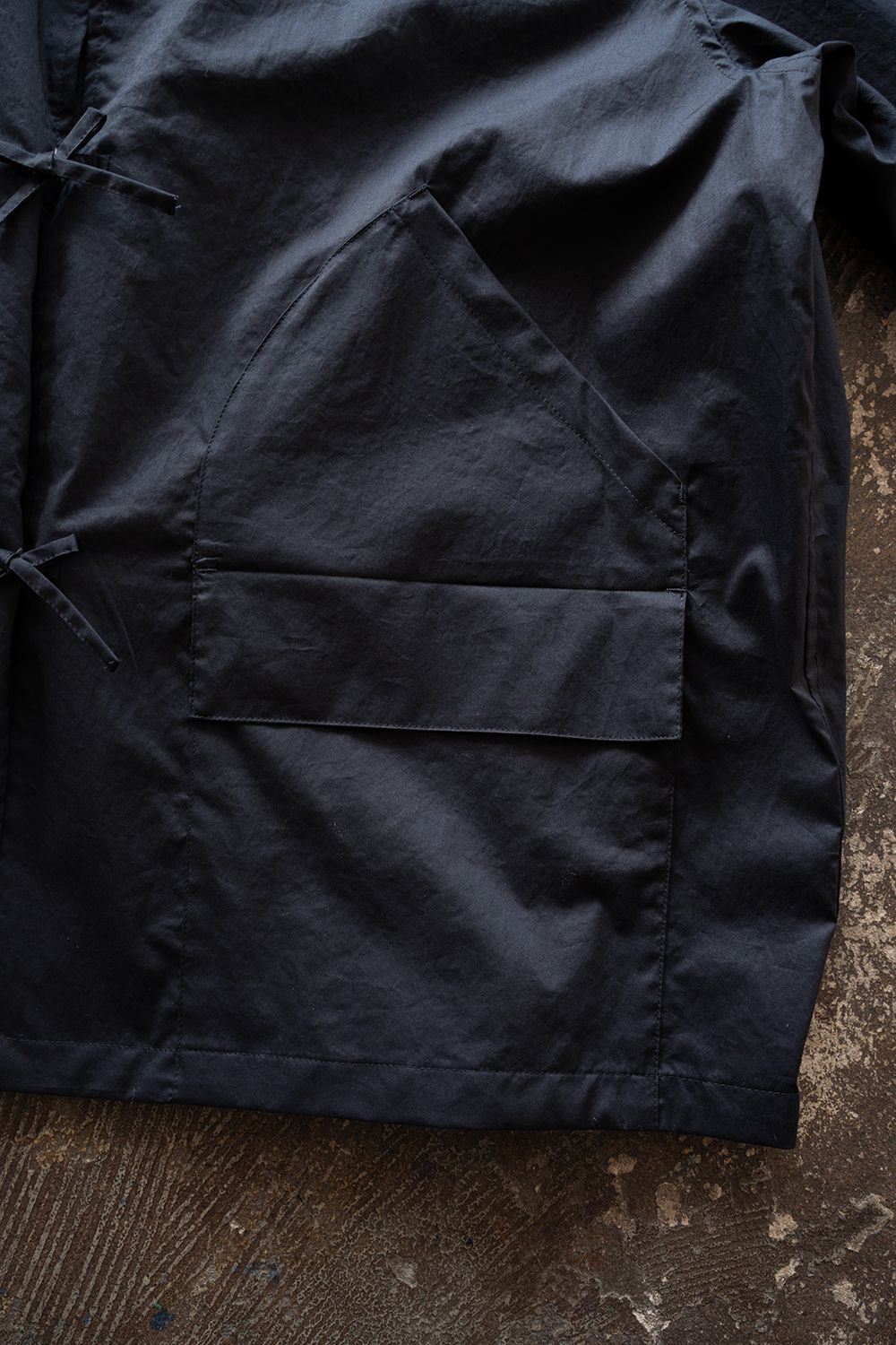 【26SS】コットンツイルシャツジャケット(DARK NAVY)
