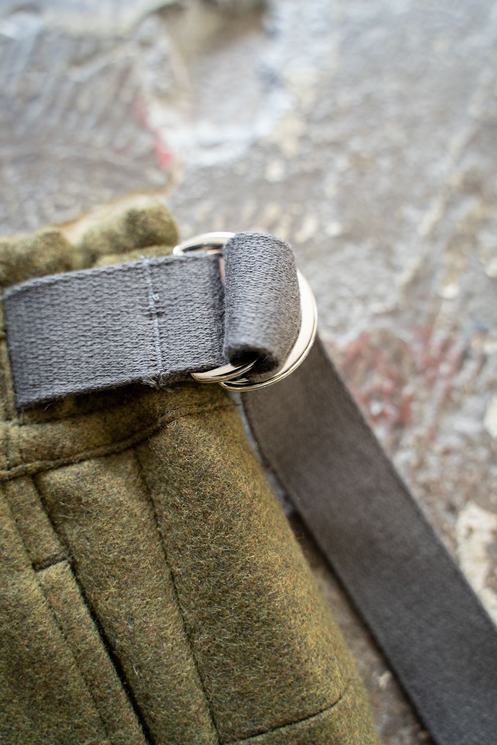 Karusan Nodoka Flannel Pants/カルサンノドカフランネルパンツ(OLIVE)