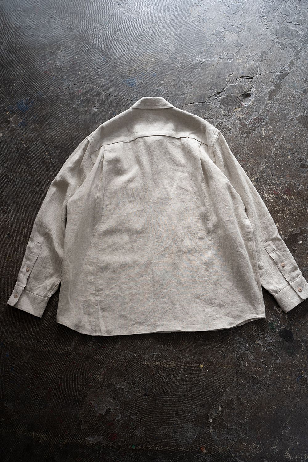 デパート 送料無料 STILL BY HAND - 【ラスト1点】【22AW】リネンオックスシャツ トップス