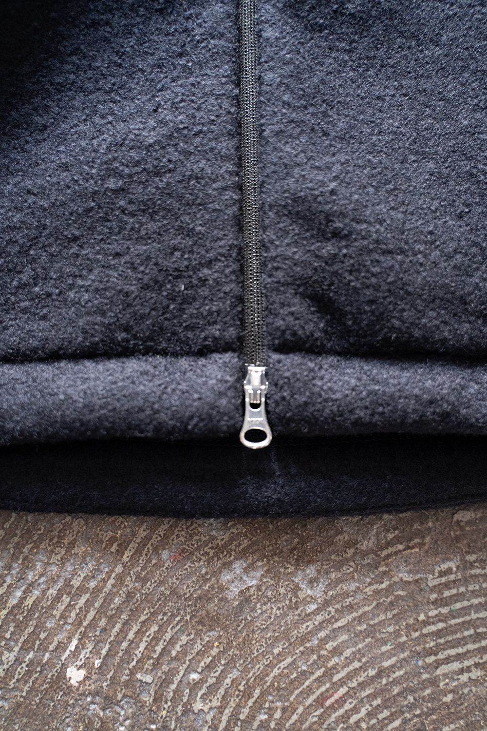 【ラスト1点】【22AW】ウールパイルブルゾン(BLACK NAVY)