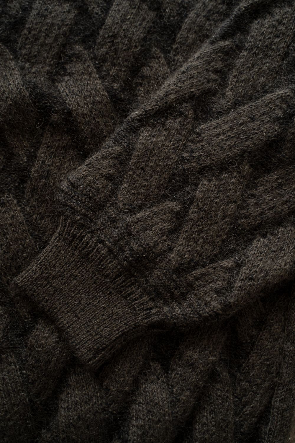【26AW】Ochiba Mohair Knit(OLIVE)