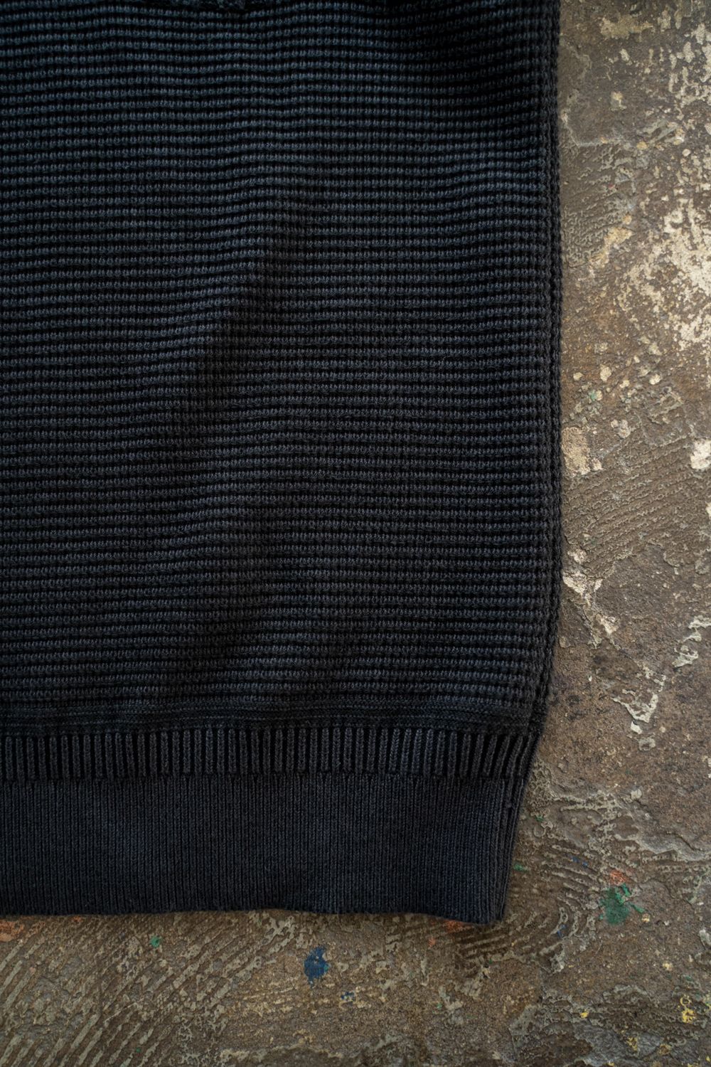 【25AW】Fuyushigure Half Zip Knit(DARK NAVY)