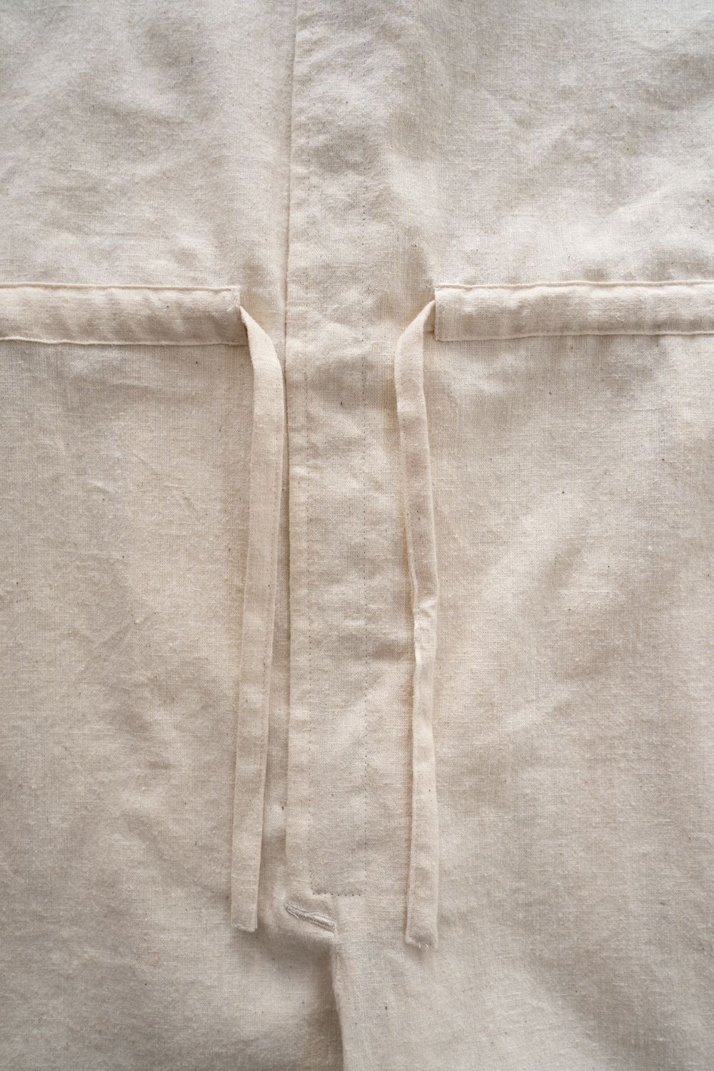 【26SS】"joint(short)"pajama【オールインワン】(washed cotton hemp NATURAL)