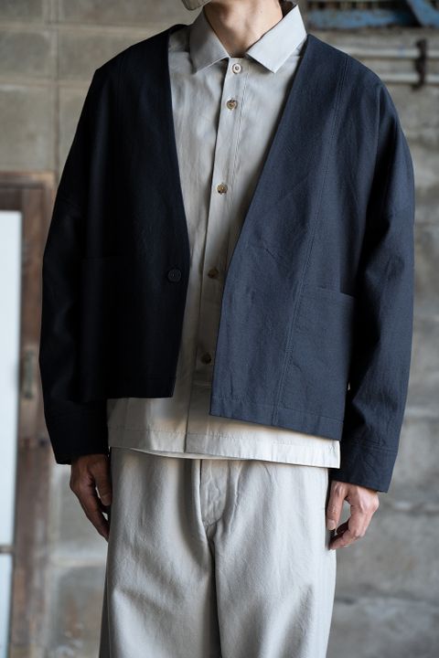 【ラスト1点】【20AW】Dolman Sleeve Jacket(CHARCOAL)