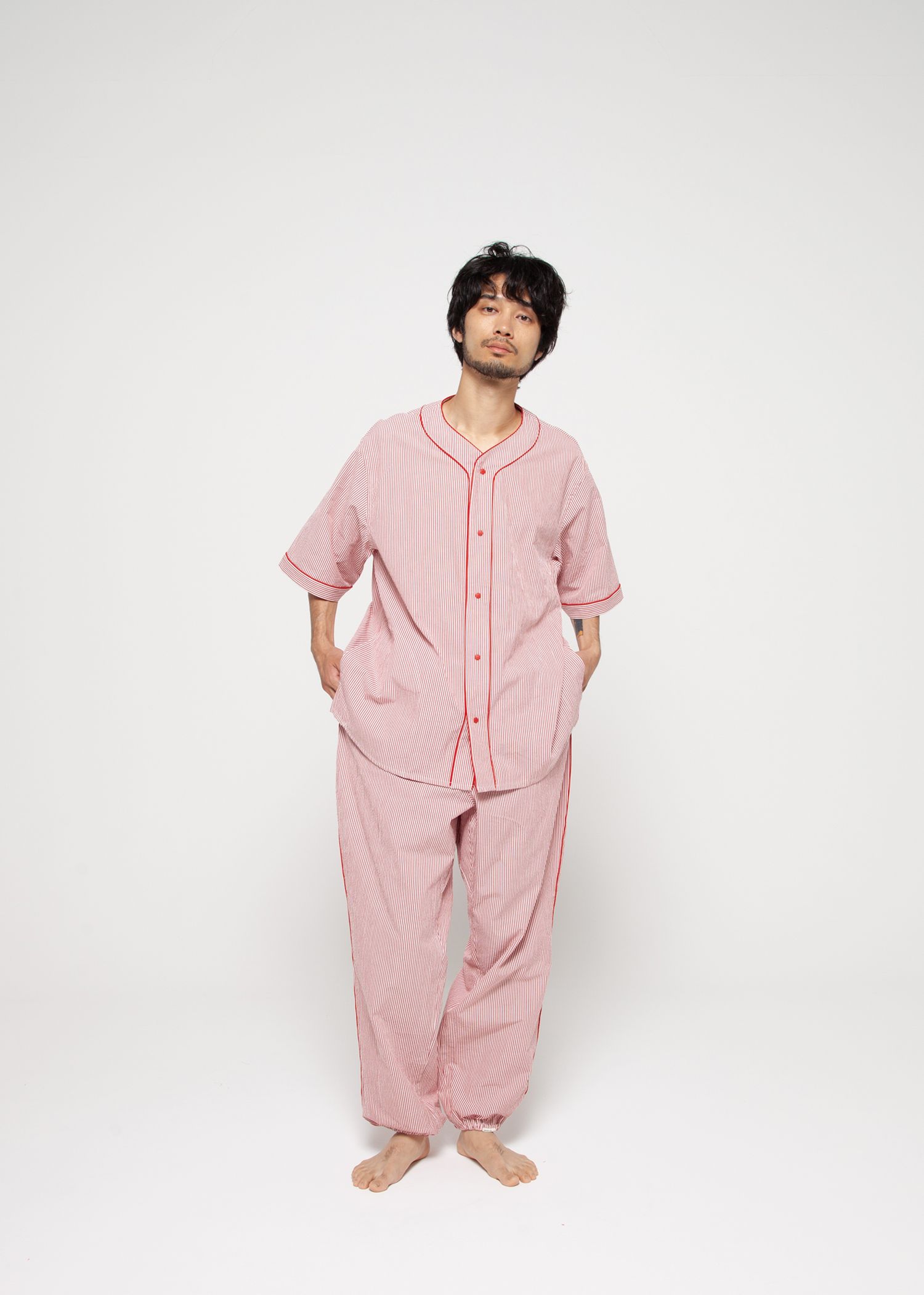 BOOK AND BED TOKYO × NOWHAW パジャマセットアップ 泊まれる本屋「BOOK AND BED TOKYO」×パジャマブランド 「NOWHAW