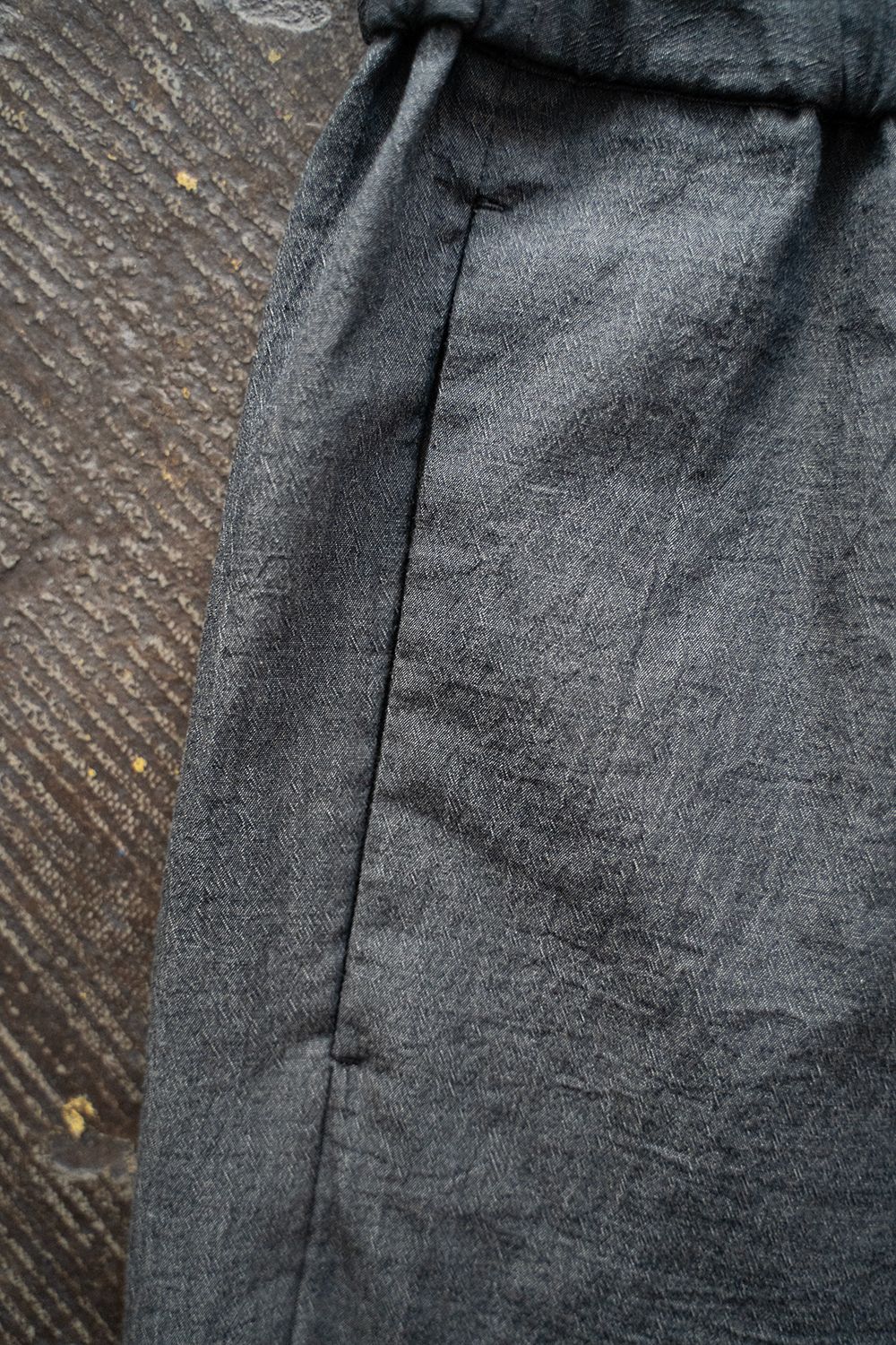 【ラスト1点】【23SS】CTTN Chambray Shorts/コットンシャンブレーショートパンツ(GRAY)