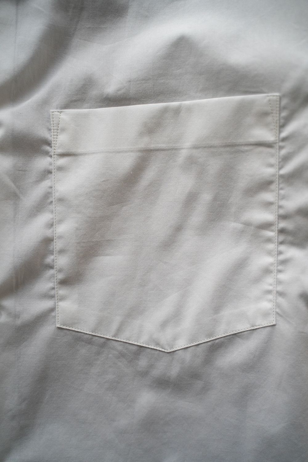 【ラスト1点】【24AW】ブロードレギュラーカラーシャツ(WHITE)