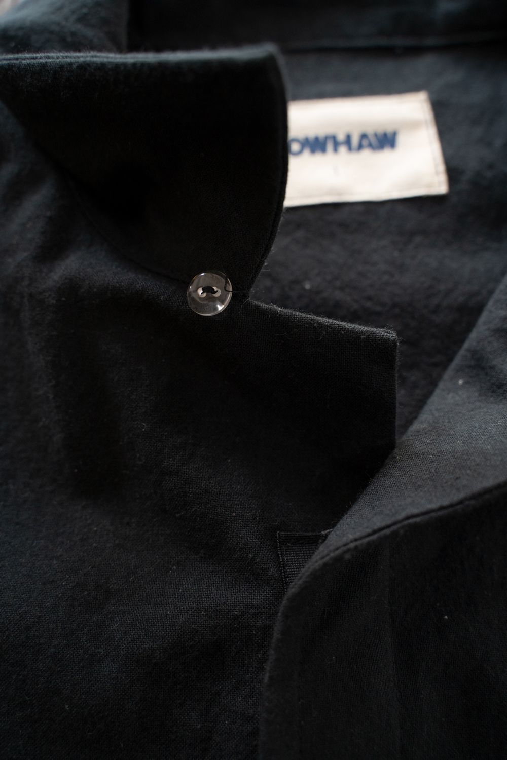 【26SS】"joint(short)"pajama【オールインワン】(washed light cotton BLACK)