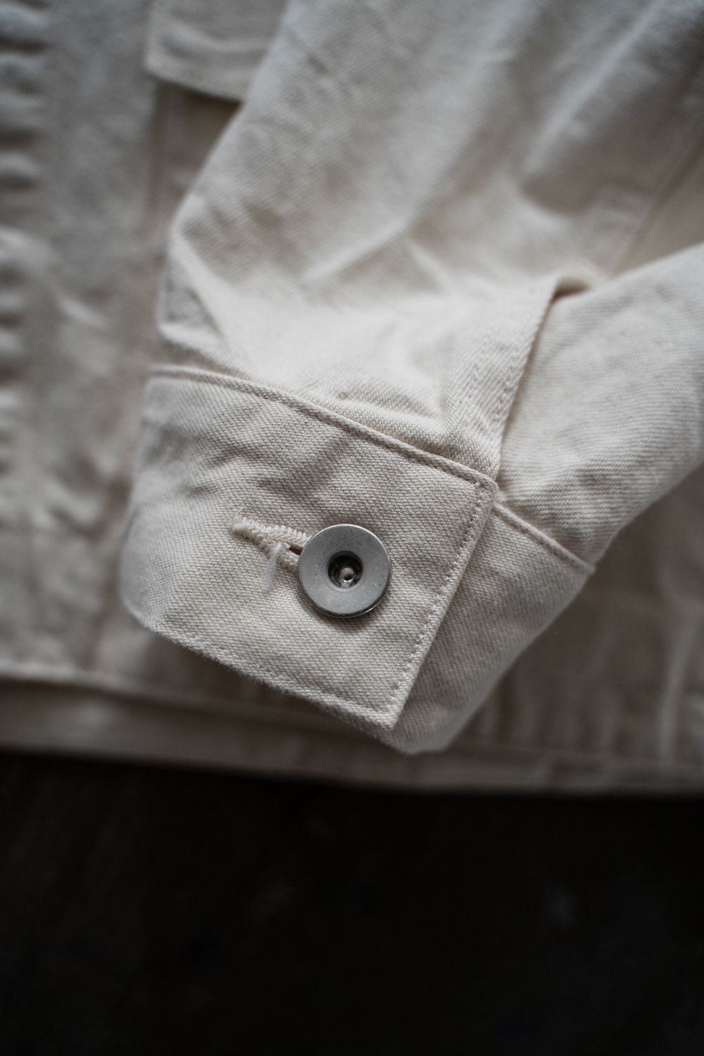 【ラスト1点】【25SS】10ozデニムカバーオール(ECRU)