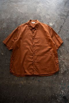 【26SS】ローン地半袖無双シャツ(BRICK)