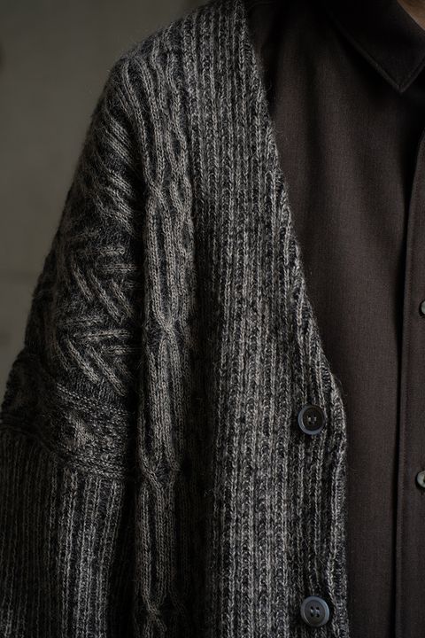 【25AW】Sekkei Mohair Cardigan(BEIGE)