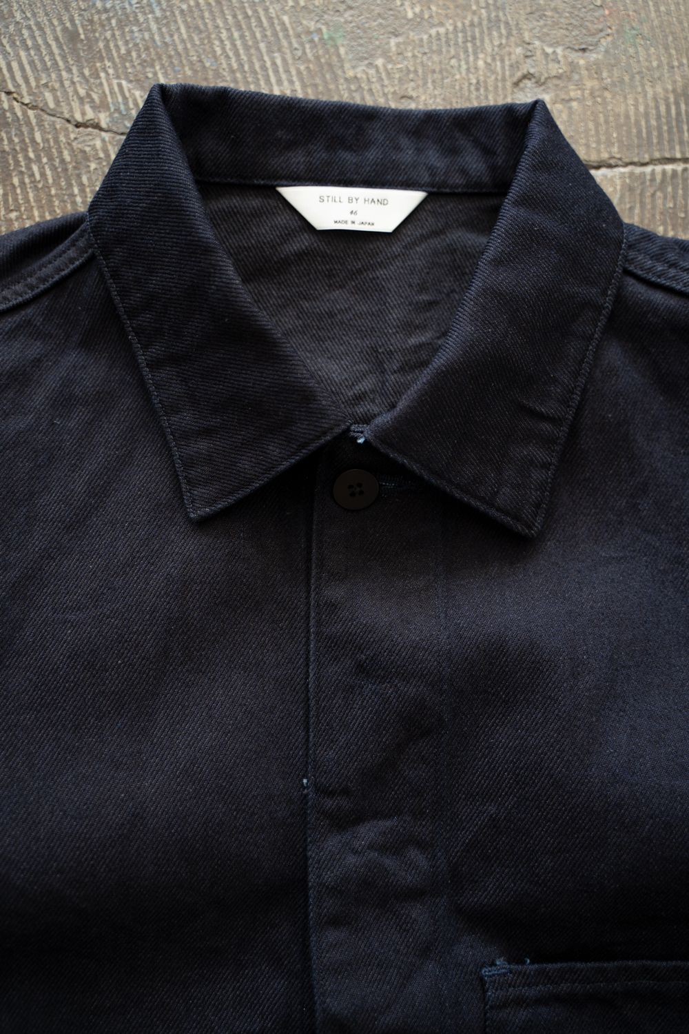 【25AW】12ozデニムブルゾン(DARK NAVY)