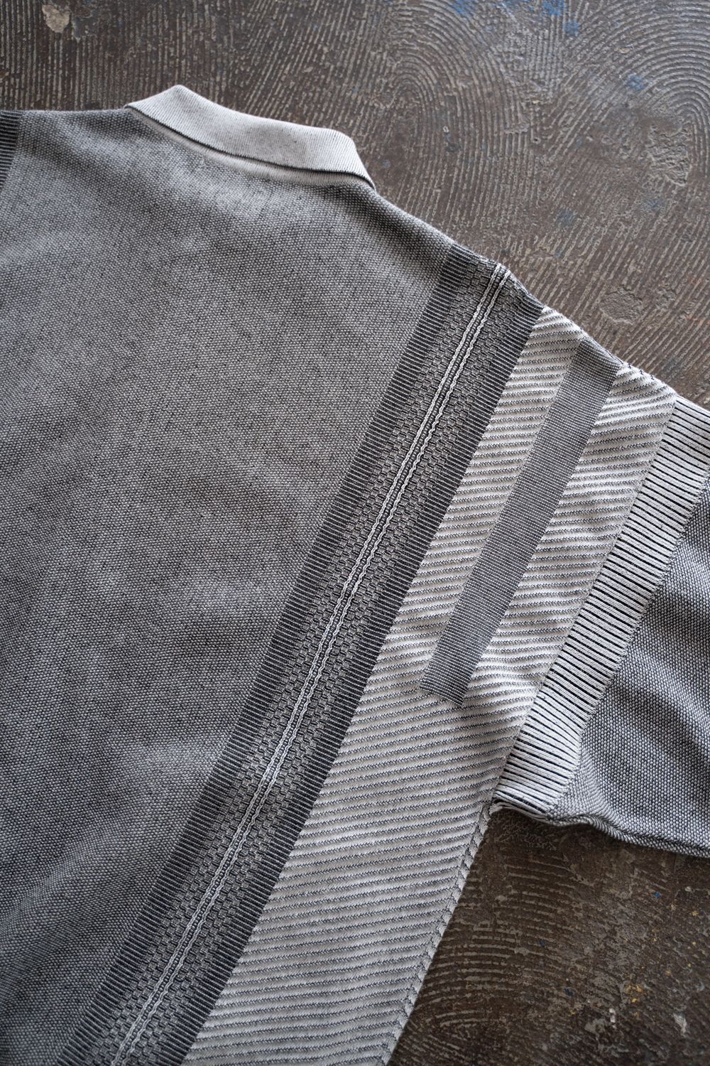 【26SS】Kokuu Collar Cardigan(MIX GRAY)