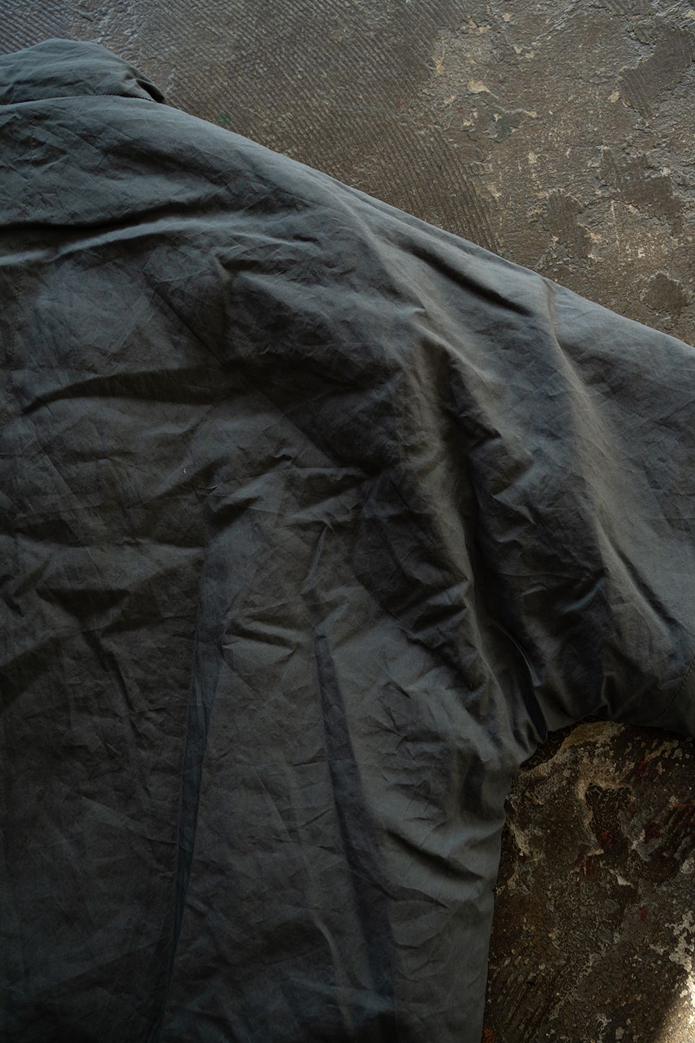 【26AW】シンサレートスタンドカラーブルゾン(SLATE BLUE)