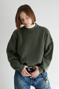 【ラスト1点】Tofu Knit(GREEN)