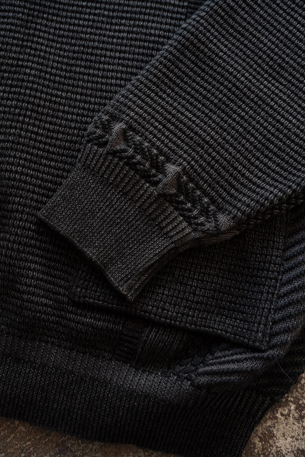 【26AW】Shinryo Cardigan(BLACK)