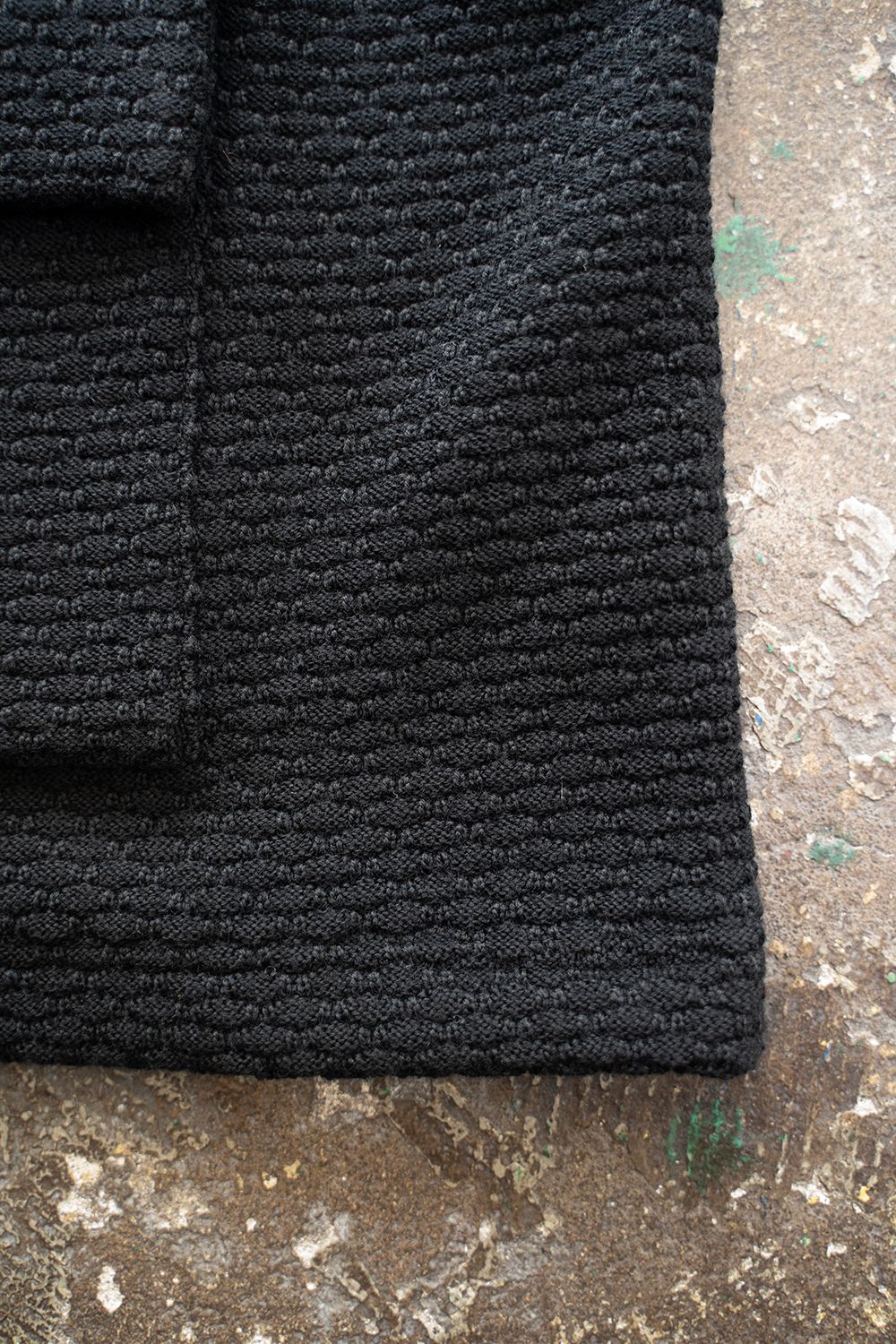 【25AW】Shinsetsu Knit Jacket(BLACK)