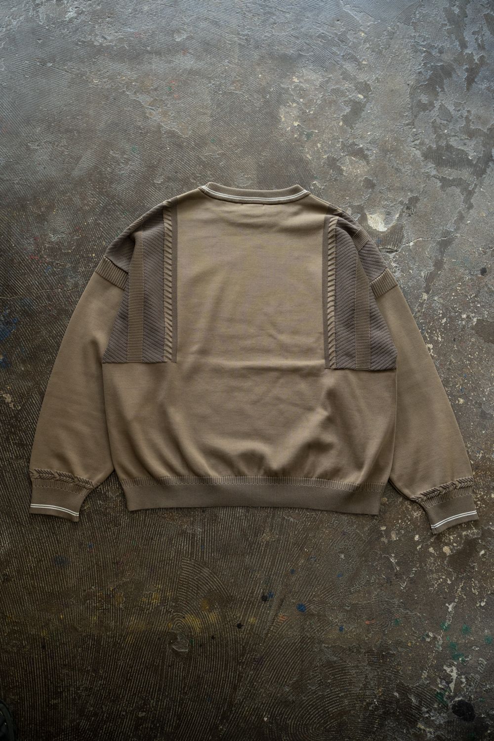 【ラスト1点】【25AW】Shimobashira Knit(BEIGE)