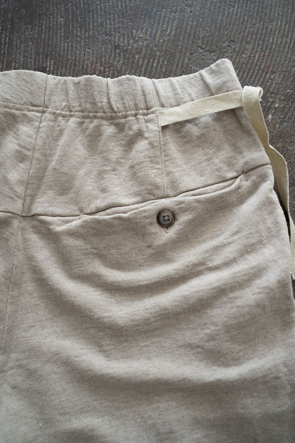 【ラスト1点】High Waist Flare Easy Pants/ハイウエストフレアイージーパンツ(NATURAL)