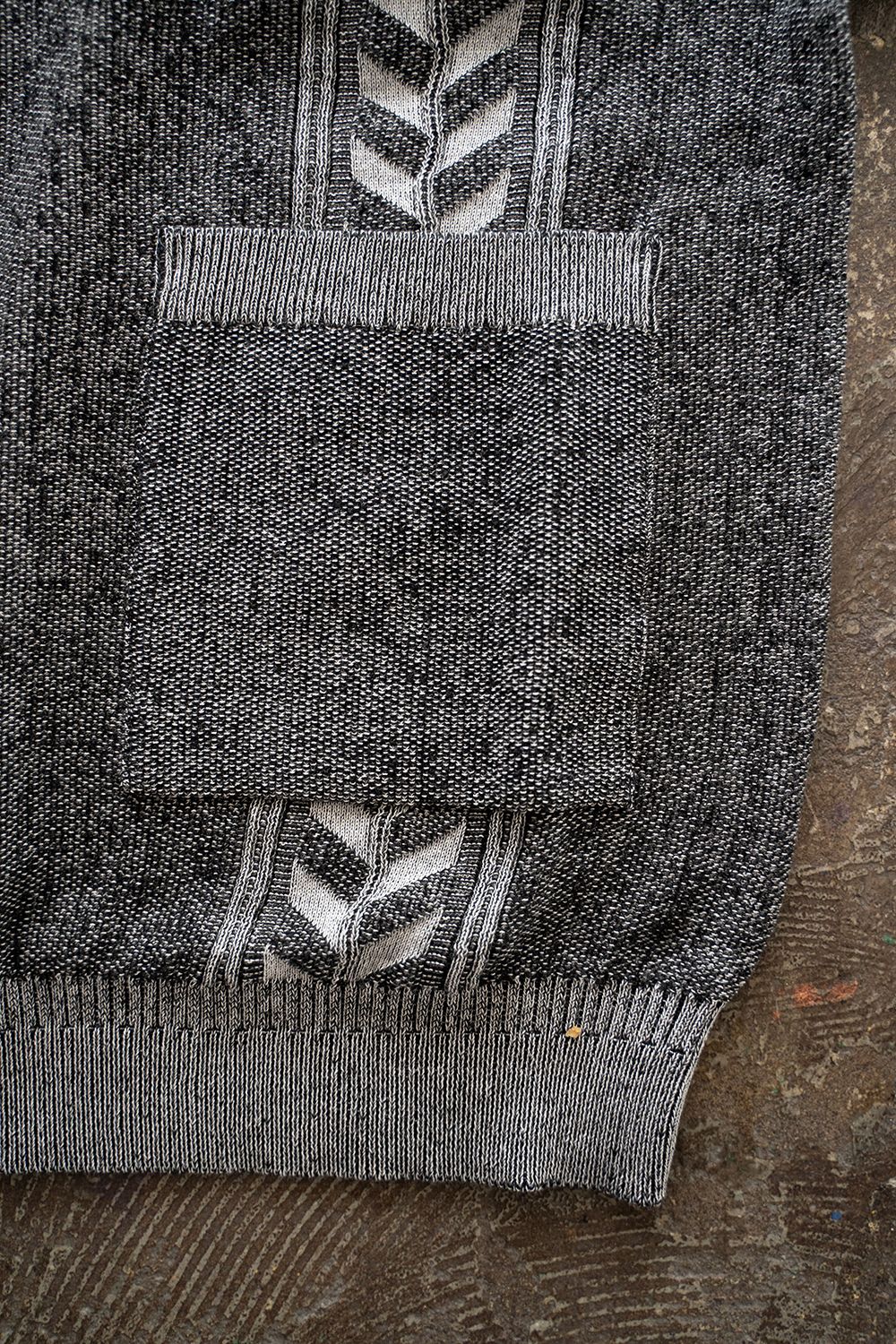 YASHIKI - 【25SS】Wadachi Cardigan(MIX GRAY) | Salty