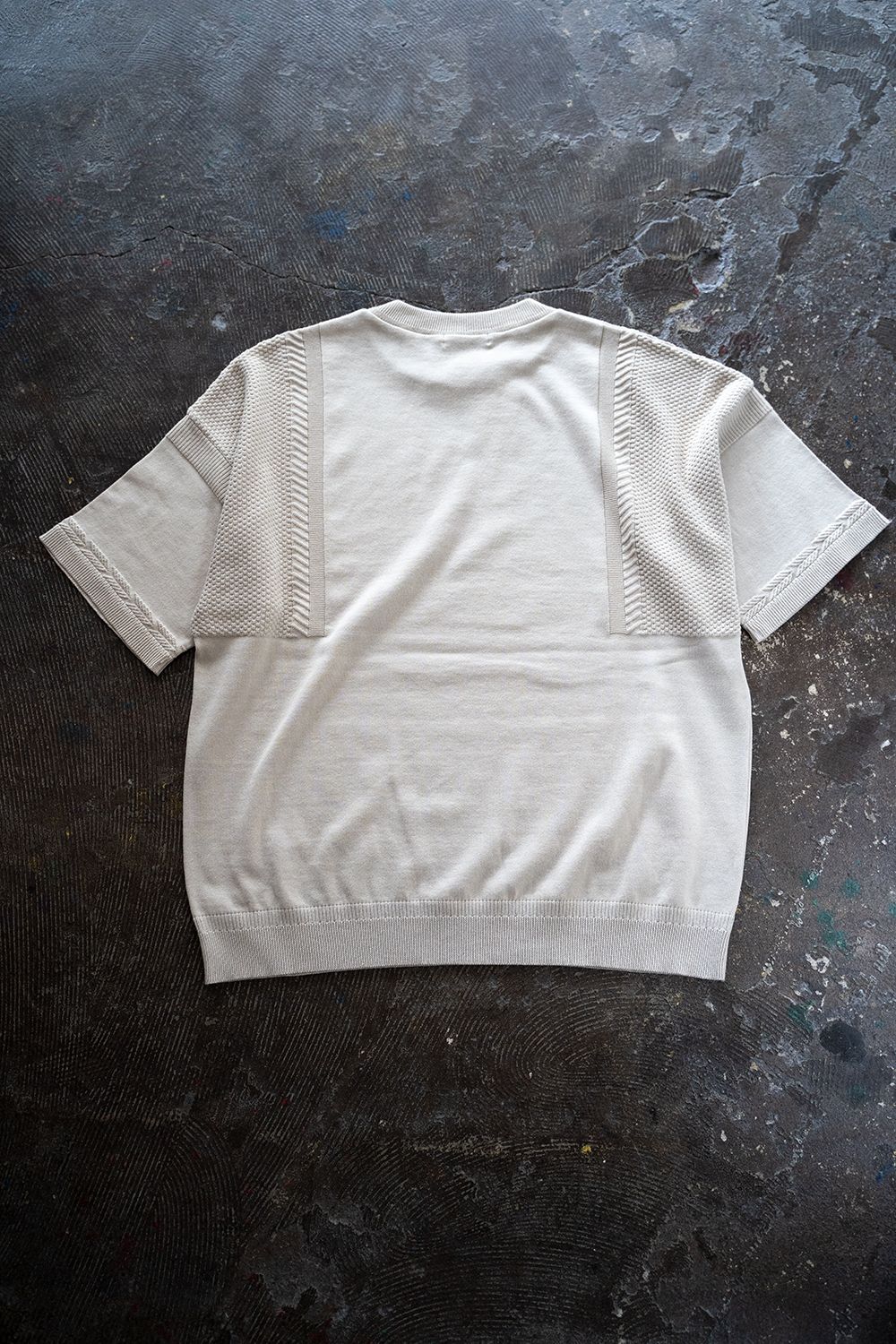 【ラスト1点】【22SS】Asanagi Knit(PEARL GRAY)