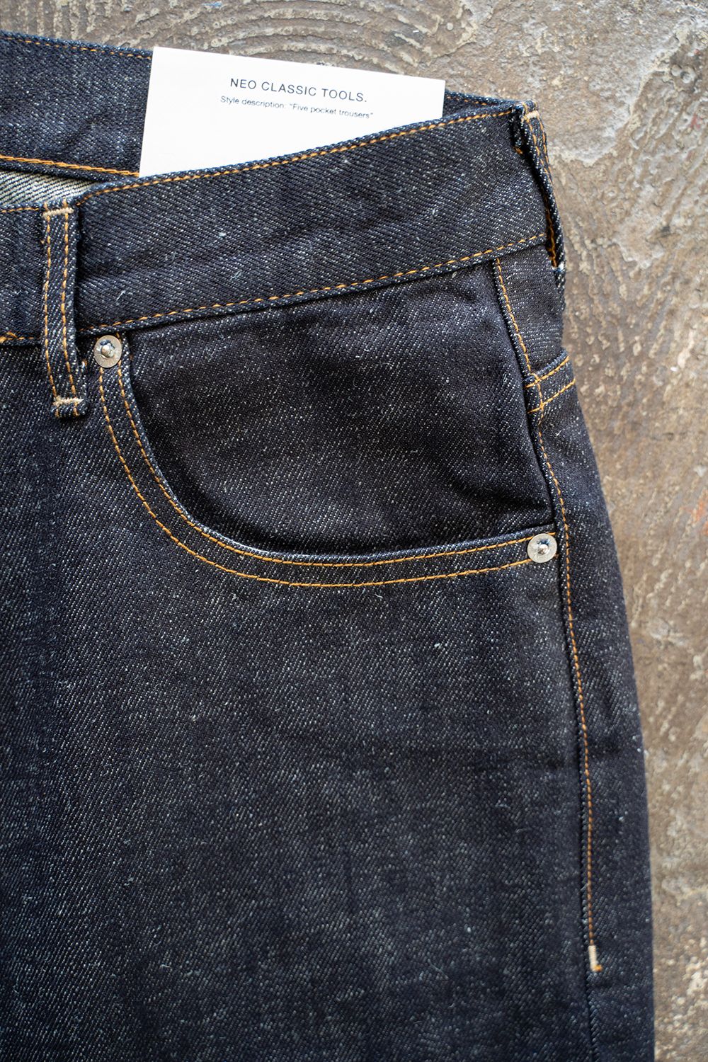 【ラスト1点】【23SS】リラックスストレートパンツ(HEMP INDIGO)