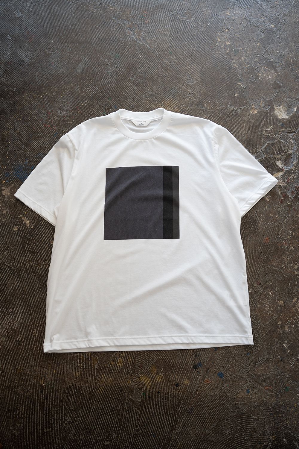 【26SS】シルクスクリーンプリントTシャツ(WHITE)