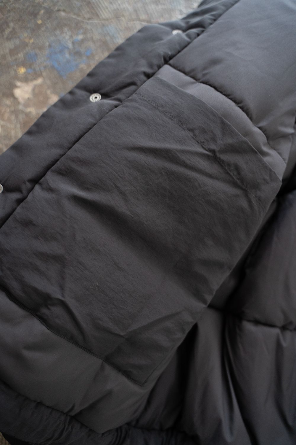 【ラスト1点】【24AW】シンサレートスタンドカラーブルゾン(BLACK)