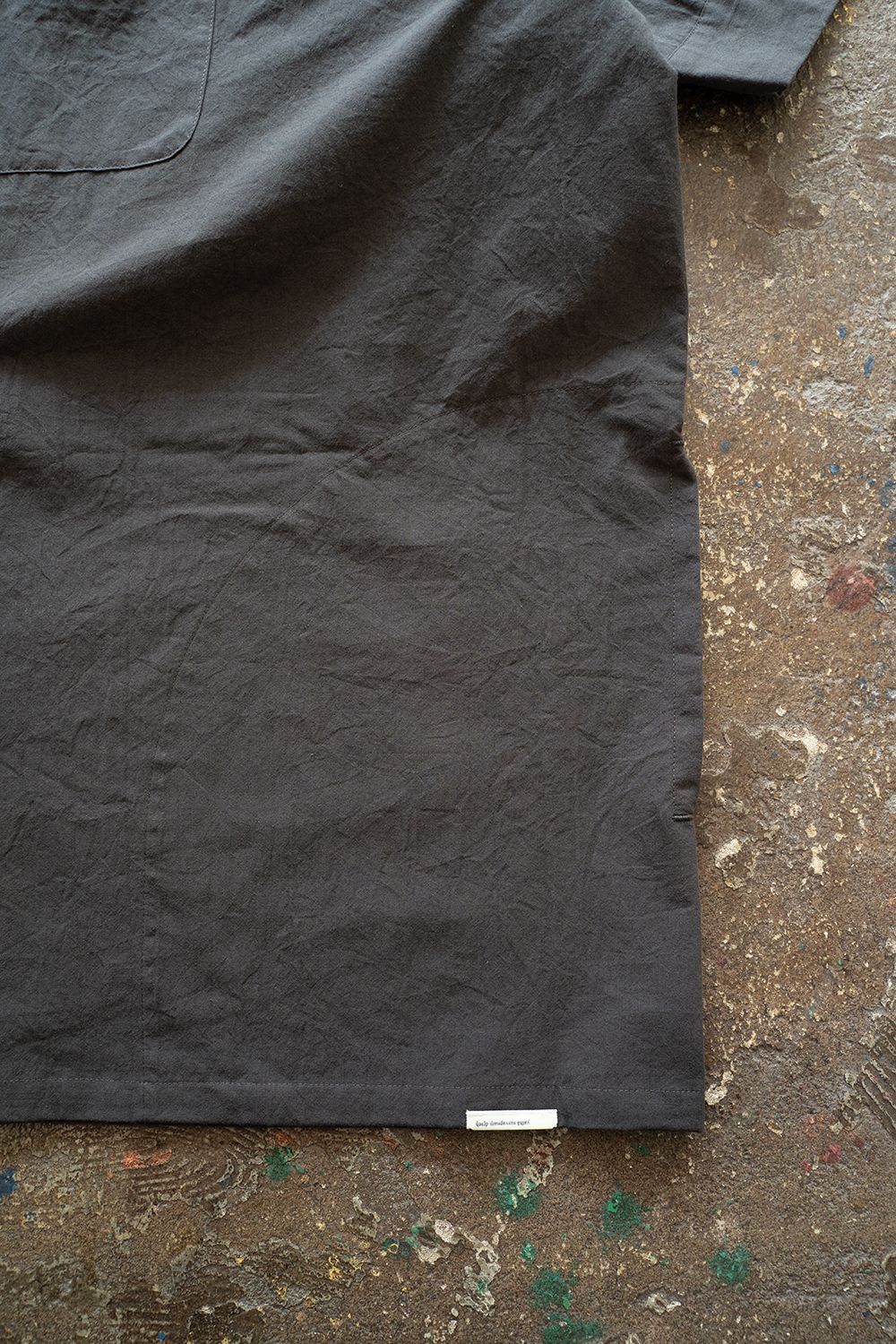 【25SS】"summer jambo"pajama(Cotton Ripple LAMP BLACK)【セットアップ】【ユニセックス】